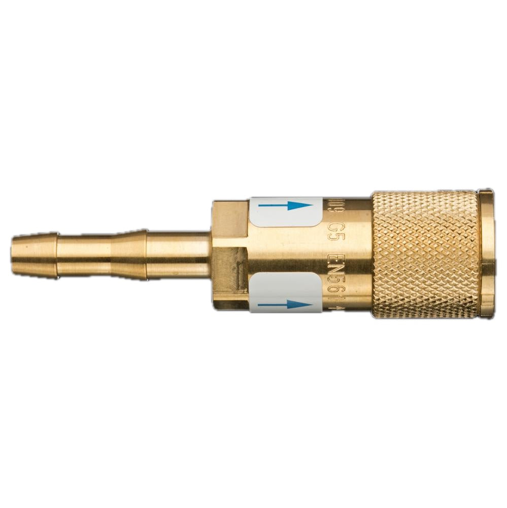 Schlauchkupplung Körper Sauerstoff 4,0 mm - Für Sauerstoff