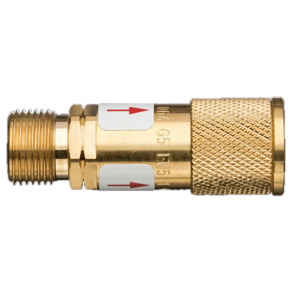 Schlauchkupplung Körper BG G3/8L AGS 1 - Für Brenngase