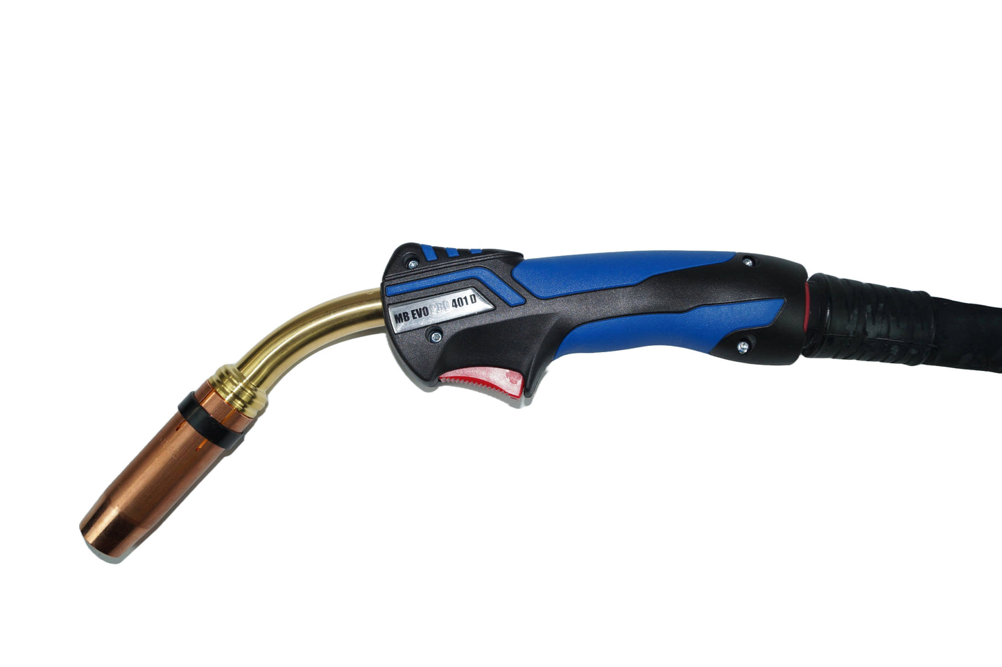 MB EVO PRO 401 D - Flüssiggekühlter Schweißbrenner mit innovativem Handling-Konzept