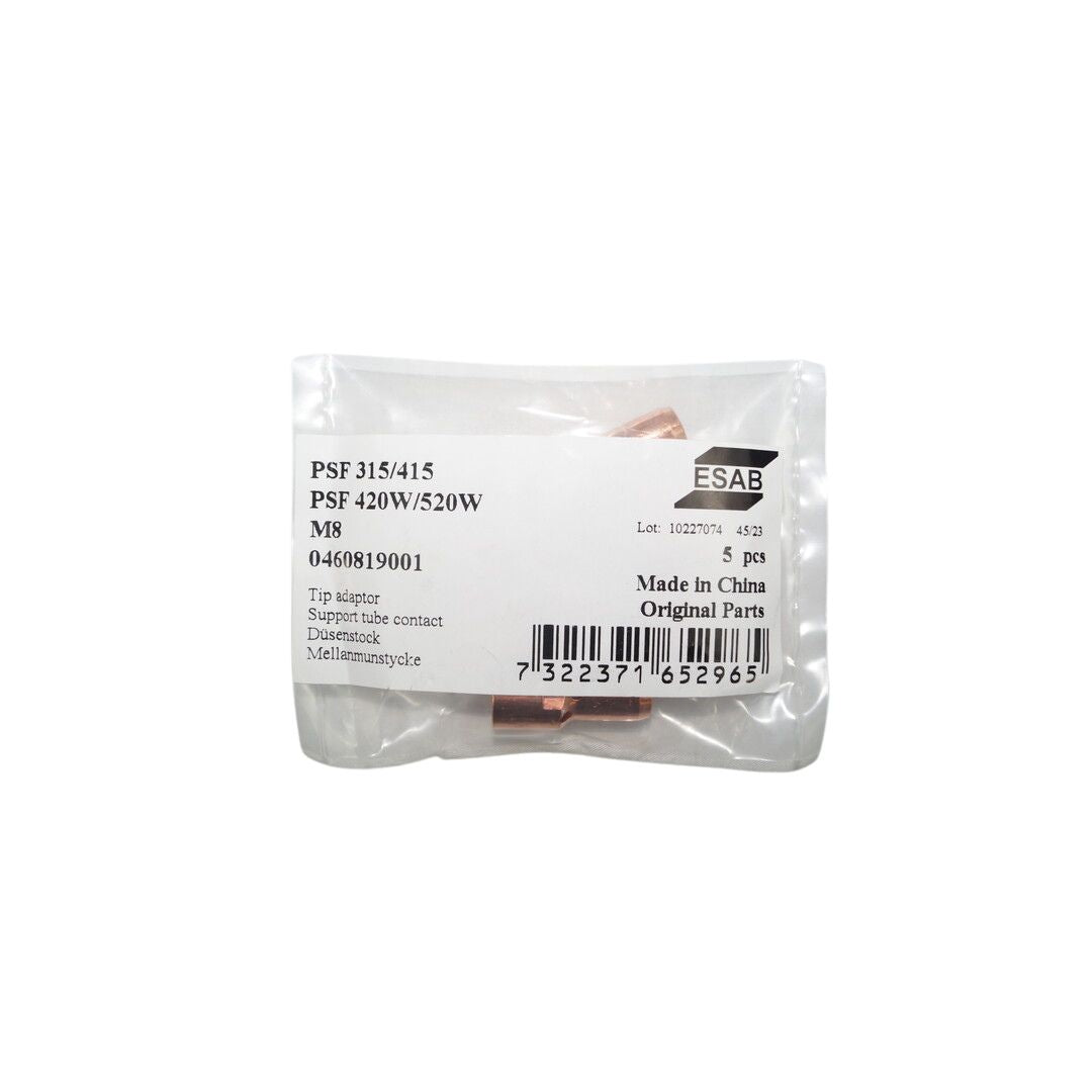 Düsenstock M8 CuCrZr - Für PSF 305/315/405/415/410w - 5er Pack