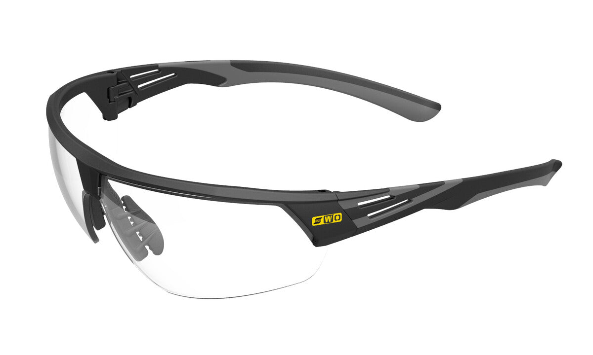 WeldOps XF-400 Schutzbrille - Halbrahmen-Schutzbrille
