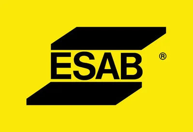 Logo von ESAB, Produzent von Schweiß- und Schneidegeräte