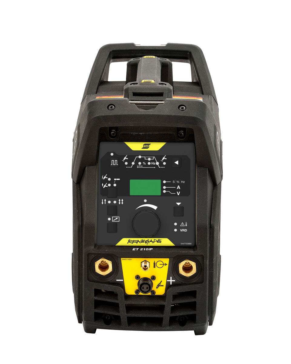 Renegade ET 210iP – Kompaktes Schweißgerät für WIG und E-Hand mit Hochfrequenzzündung