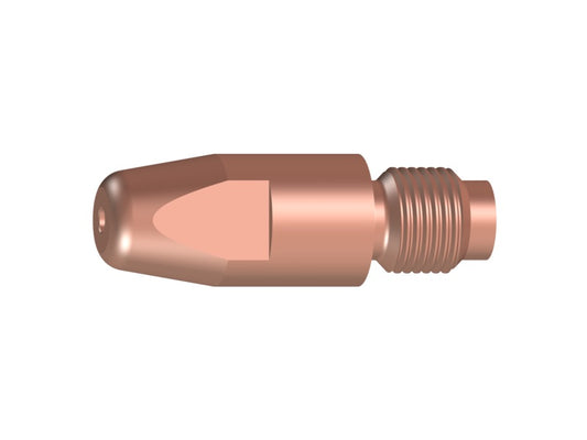 10 Stromdüsen - M8 E-Cu, Ø 1,6 mm (10x30) - Zuverlässige E-Cu-Stromdüsen