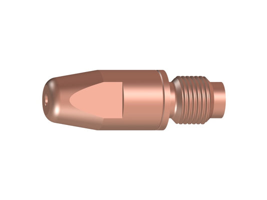 10 Stromdüsen - M8 CuCrZr, Ø 1,6 mm (10x30) - Hochleistungs-Stromdüsen