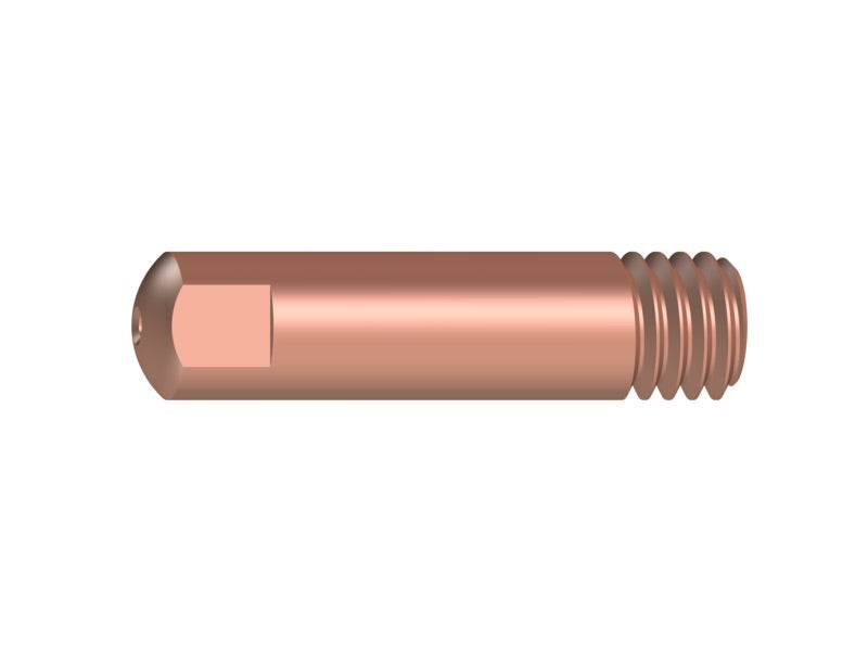 Stromdüse M6 E-Cu; Ø 0,8 für Aludraht (6x25) - 10er Pack